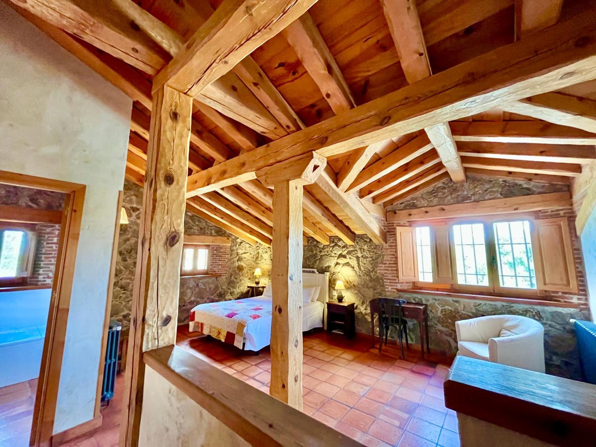 منزل الضيف Saltus Alvus, Espectacular Conjunto Rural En Sotosalbos, 10Min De Segovia المظهر الخارجي الصورة