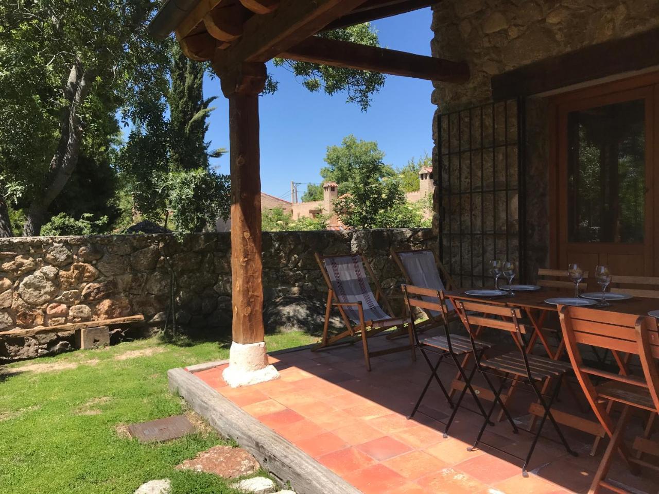 منزل الضيف Saltus Alvus, Espectacular Conjunto Rural En Sotosalbos, 10Min De Segovia المظهر الخارجي الصورة